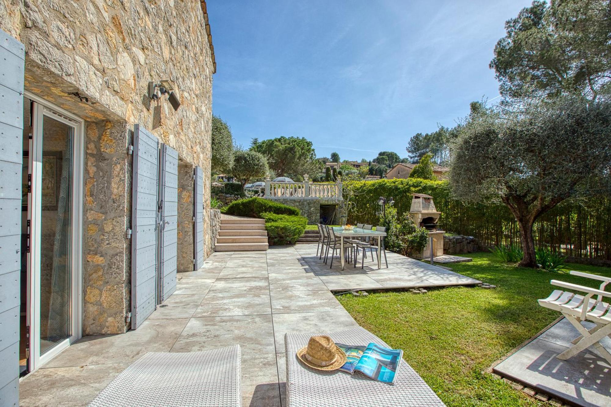 Gite Les Pins Climatise Piscine Chauffee Jardin Peymeinade Exteriér fotografie