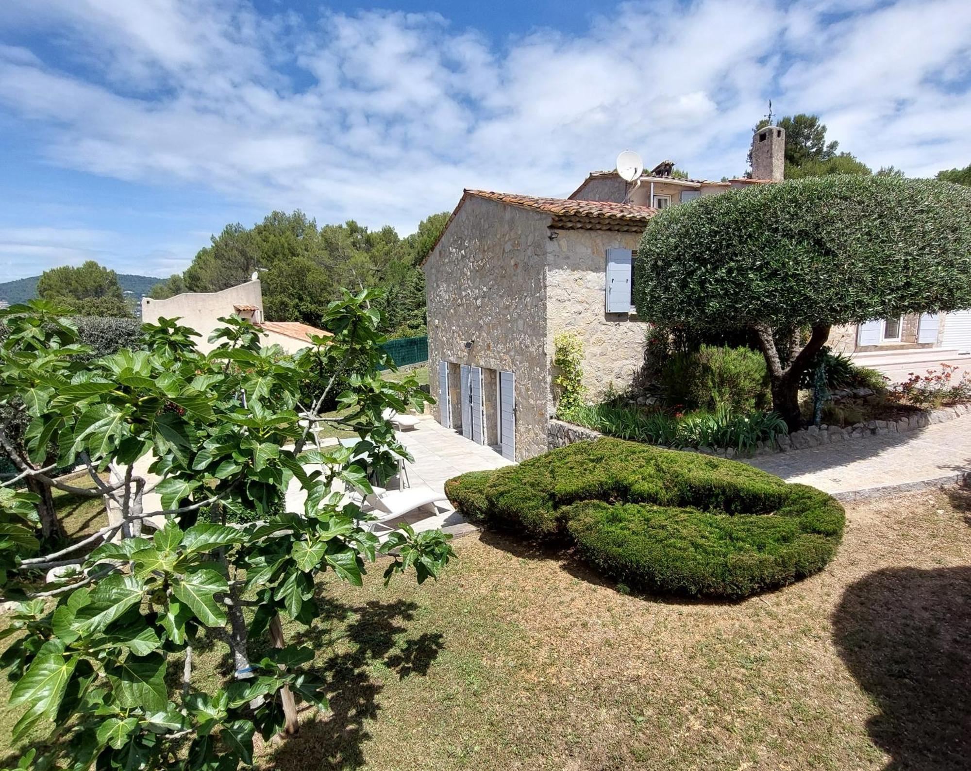Gite Les Pins Climatise Piscine Chauffee Jardin Peymeinade Exteriér fotografie