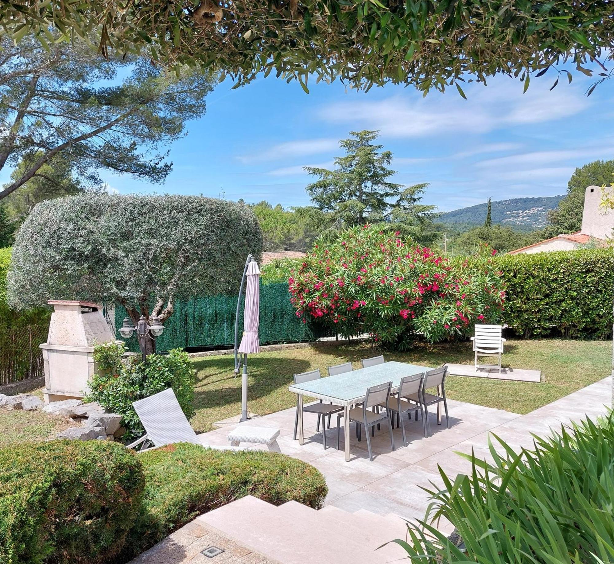 Gite Les Pins Climatise Piscine Chauffee Jardin Peymeinade Exteriér fotografie